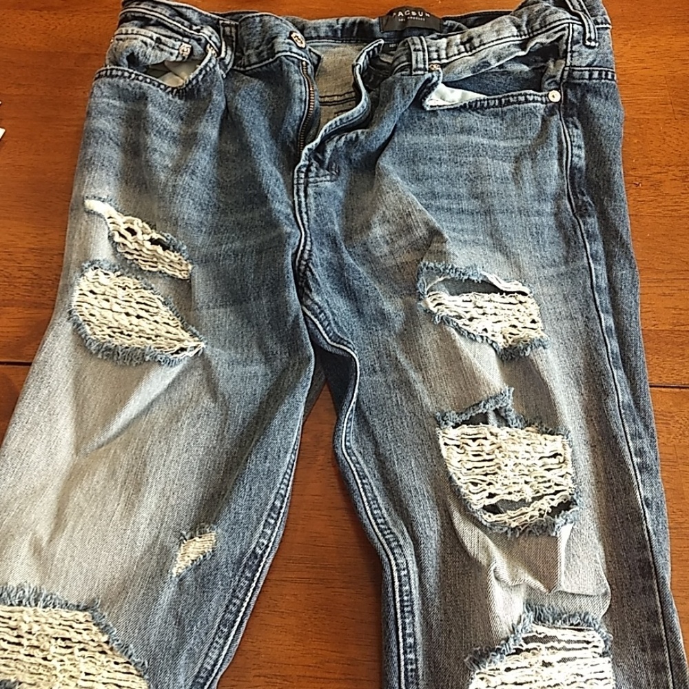 Pacsun Skinny Stacked 36/32 ripped